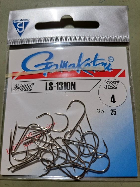 Hook Size CHART Amo Circolare Gamakatsu Inline Octopus SE Nero - Confezione Da 6 Pezzi (misure 1/0 A 8/0) Gancio Circolare Per Pesca - Foto 6
