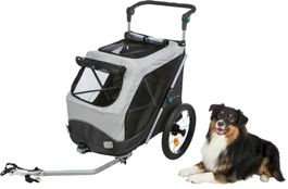 TRIXIE Fahrrad-Anhänger für Hunde M