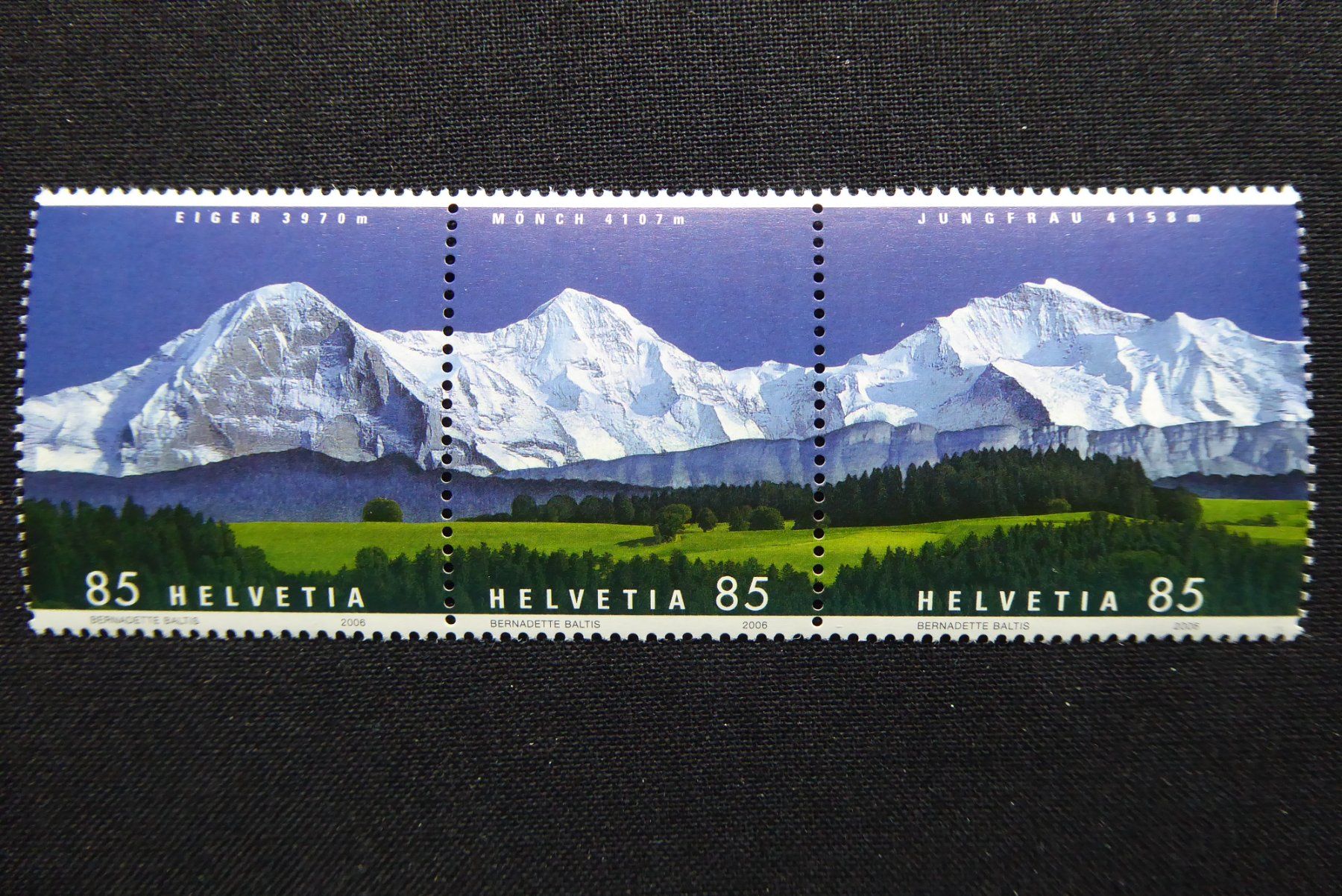 Tutti i francobolli: (t855) 2006: Zst.Nr. 1202 - 1204 ** – Nuovo (secondo la descrizione) da Basel venduto da scholle50