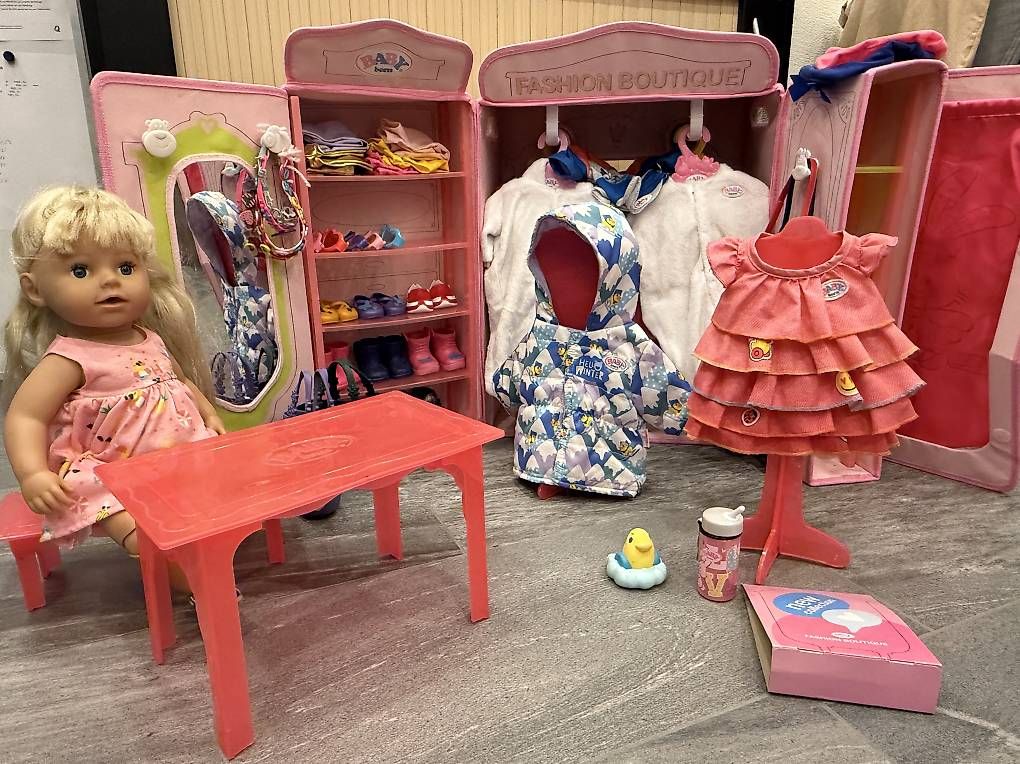 Verwunderlich Zapf Kleiderschrank Baby Born Ebenbildbrend4803feed
