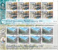 Kleinbogen Serie 1999 General Suworow Ersttag!!
