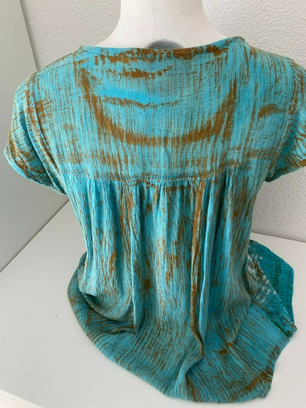 Blusen: Orientalische Kurzarm Bluse,Damen – Gebraucht aus Meienried von  5