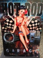 hot rod garage pin up v8 us classic
