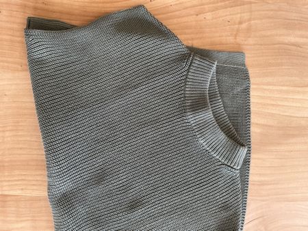 Paul Kehl Top XL Olivgrün Strickweste Baumwolle Organic 49