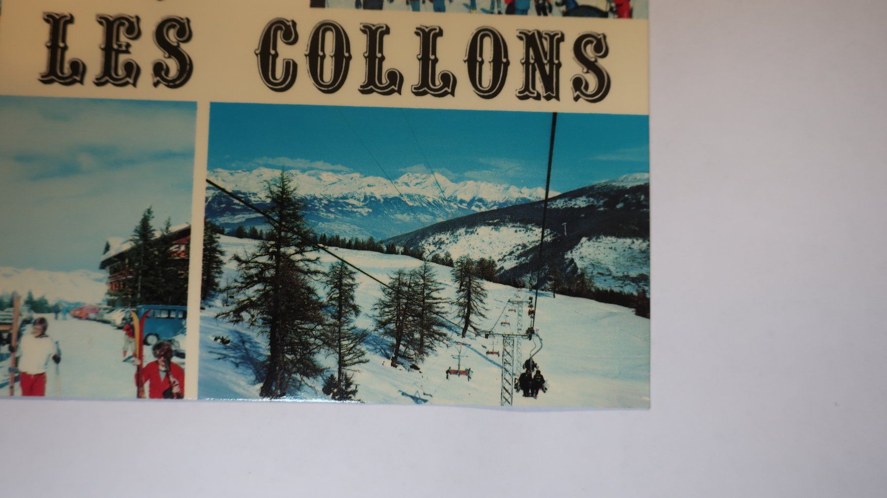 Cartoline postali: Les Collons  Multivues  1983 – Usato da Cormoret venduto da Pascalll2001 3