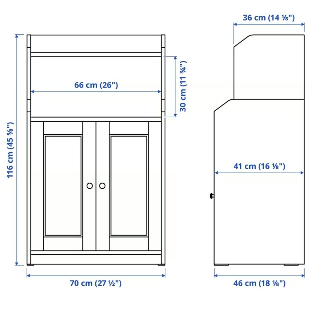 Commodes: HAUGA Ikea Kommode, Sideboard – Neuf (Voir description) à Liestal par Shelby787 1