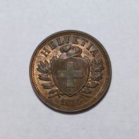 2 Rappen 1934 unz