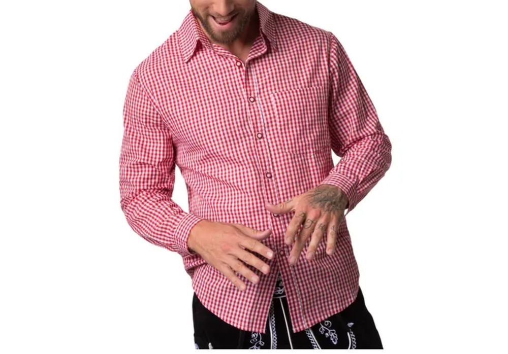 Costumi: neues Oktoberfest Hemd Grösse XXL – Nuovo e nell'imballaggio originale da Necker venduto da liq24 2