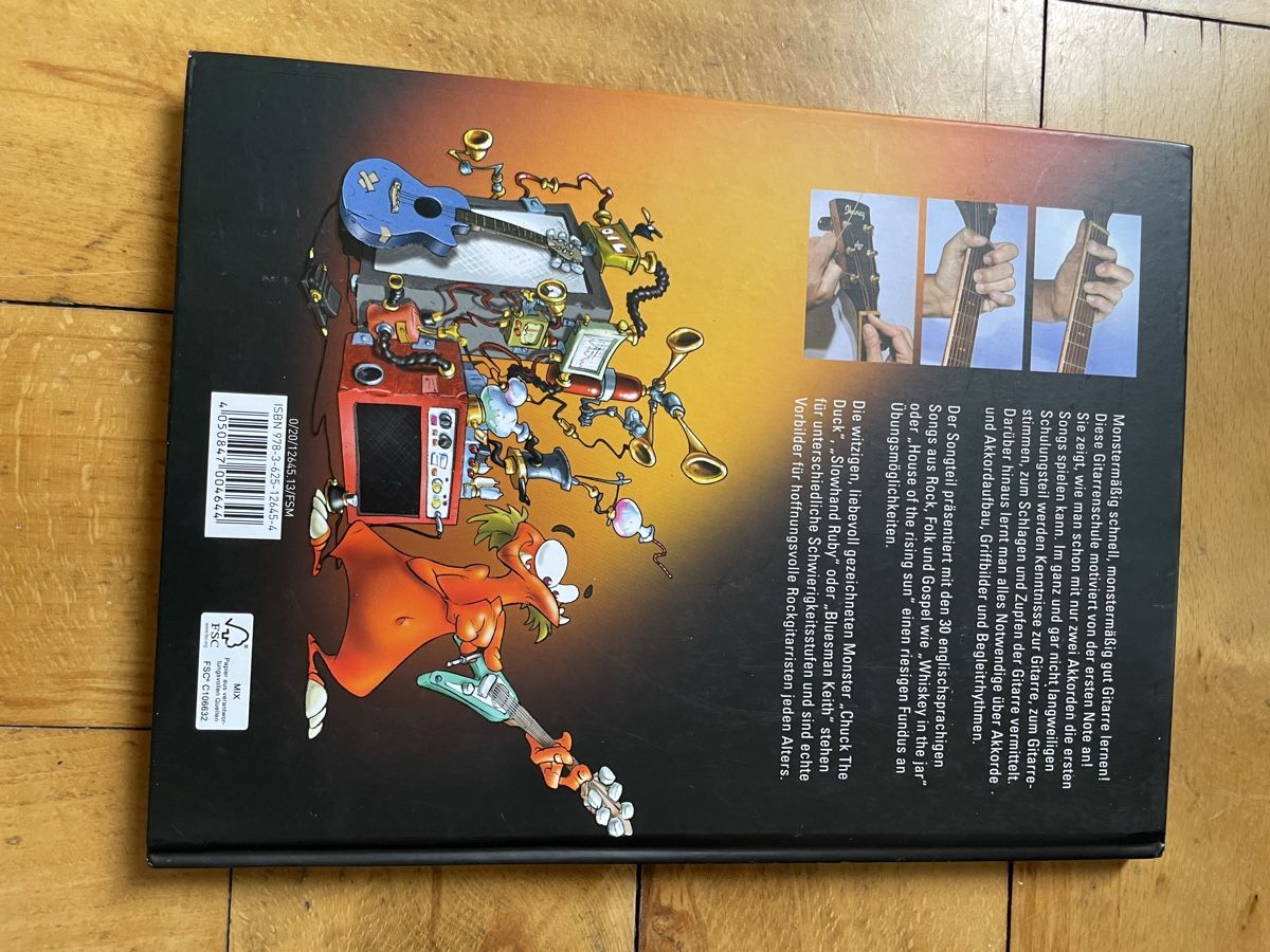 Bücher: Buch Die Grosse Gitarrenschule Anfänger – Gebraucht aus St. Gallen von luisel96 1