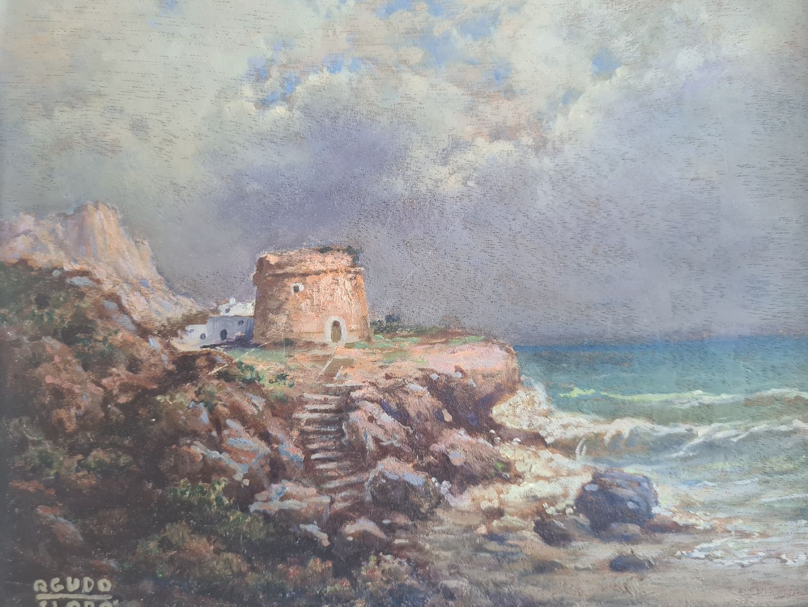Dipinti: Ignacio Agudo CLARA (1880 - 1966 ) – Usato da Hünibach venduto da sokothu 3