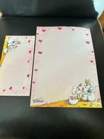 Diddl Briefpapier Set, Nr. 117+122+123, Rarität, mit Couvert