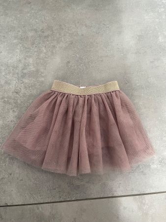 Vertbaudet, Tüllrock, Glitzer, Weihnachten, Gr. 62 w. Neu