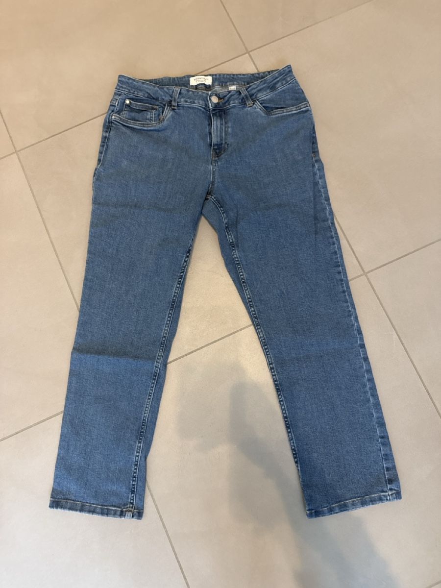 Jeans: Jeans Tchibo Essentials blau Grösse 44  – Nuovo e nell'imballaggio originale da Pfaffhausen venduto da Beli94