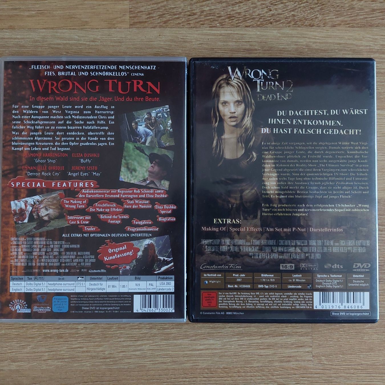 Sonstiges zu Filme & Serien: Wrong Turn 1-5 ab 1.00/DVD – Gebraucht aus Burgdorf von  1