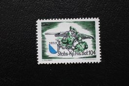 Stabs-Kp. Füs. Bat. 104 Soldatenmarke 1939