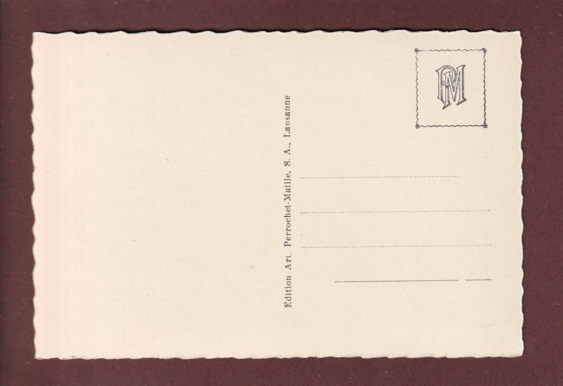 Cartoline postali: MARCHISSY - Eglise et Tilleul – Usato da Pully venduto da nicecards 1