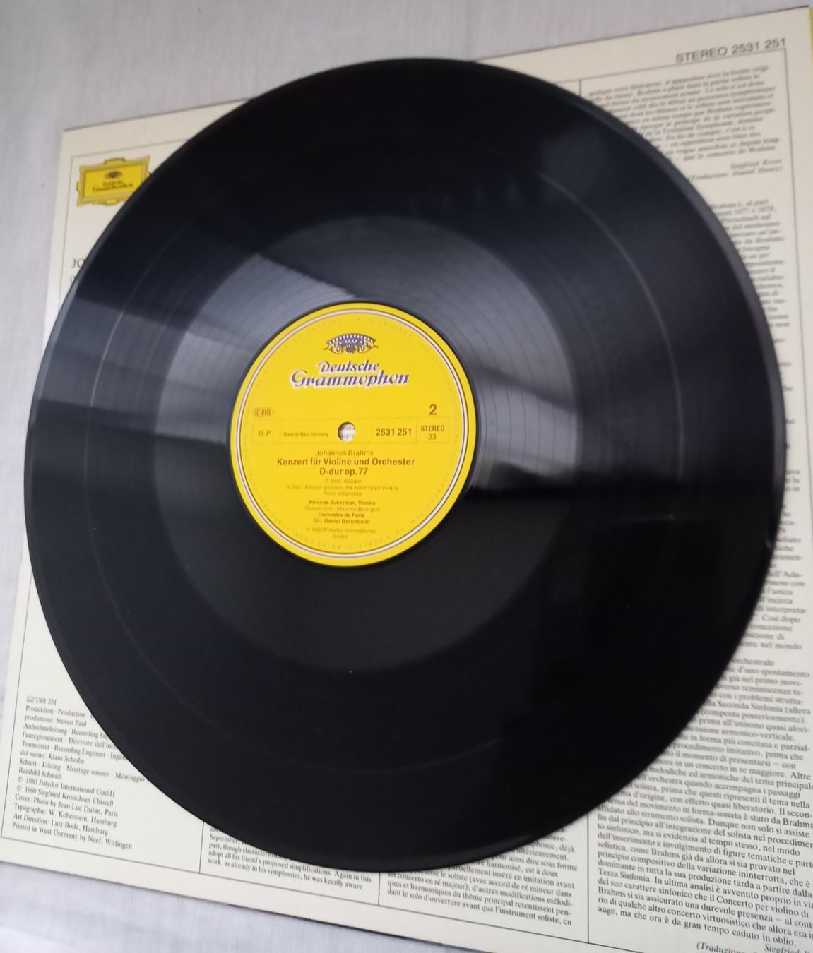 Vinyles: KLASSIK-LP "Johannes Brahms" – Neuf (Voir description) à Binningen par mar_2jlr 8