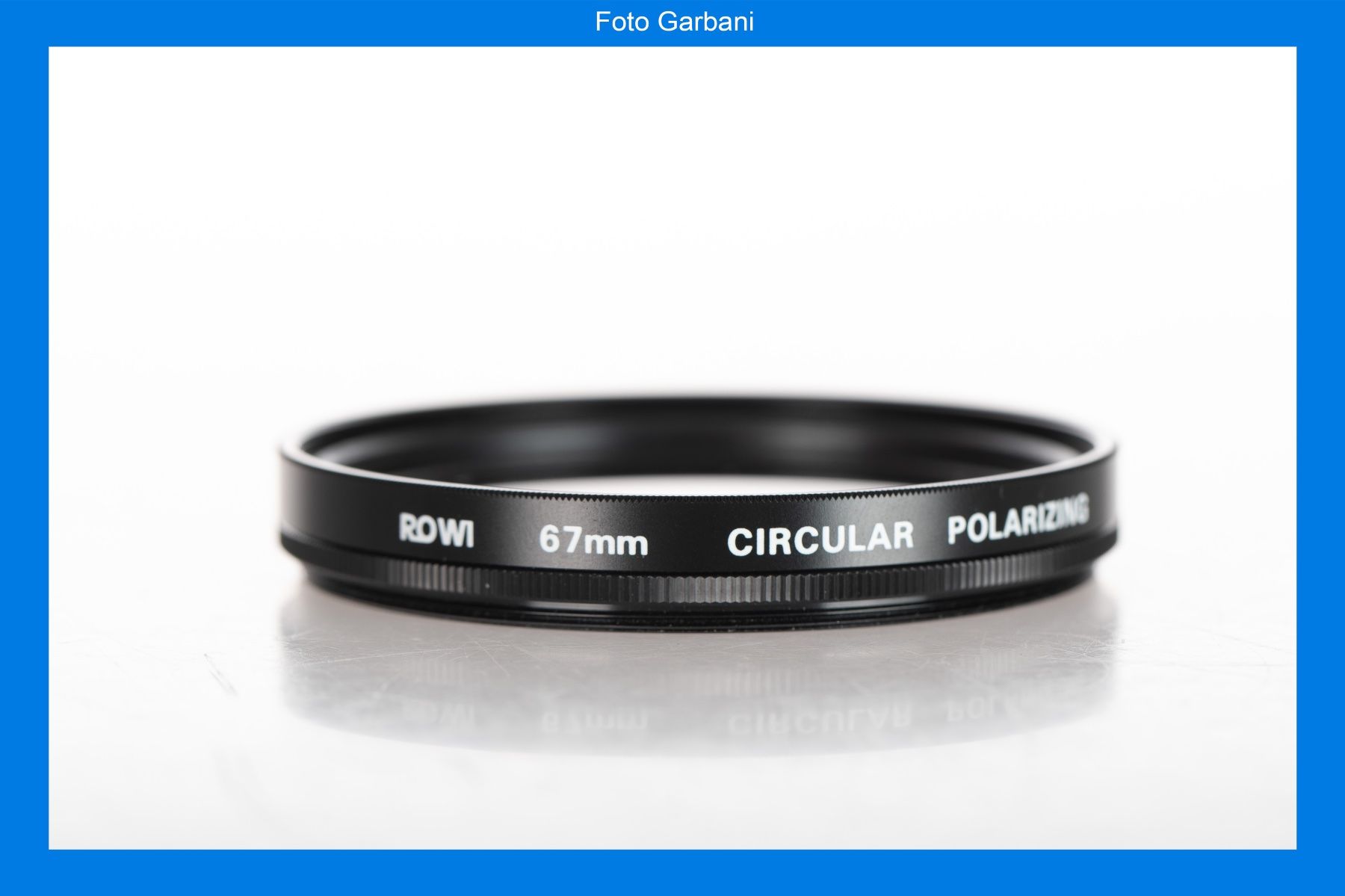 Filtri: Rowi 67mm circular polarizing – Usato da Muralto venduto da FotoGarbani