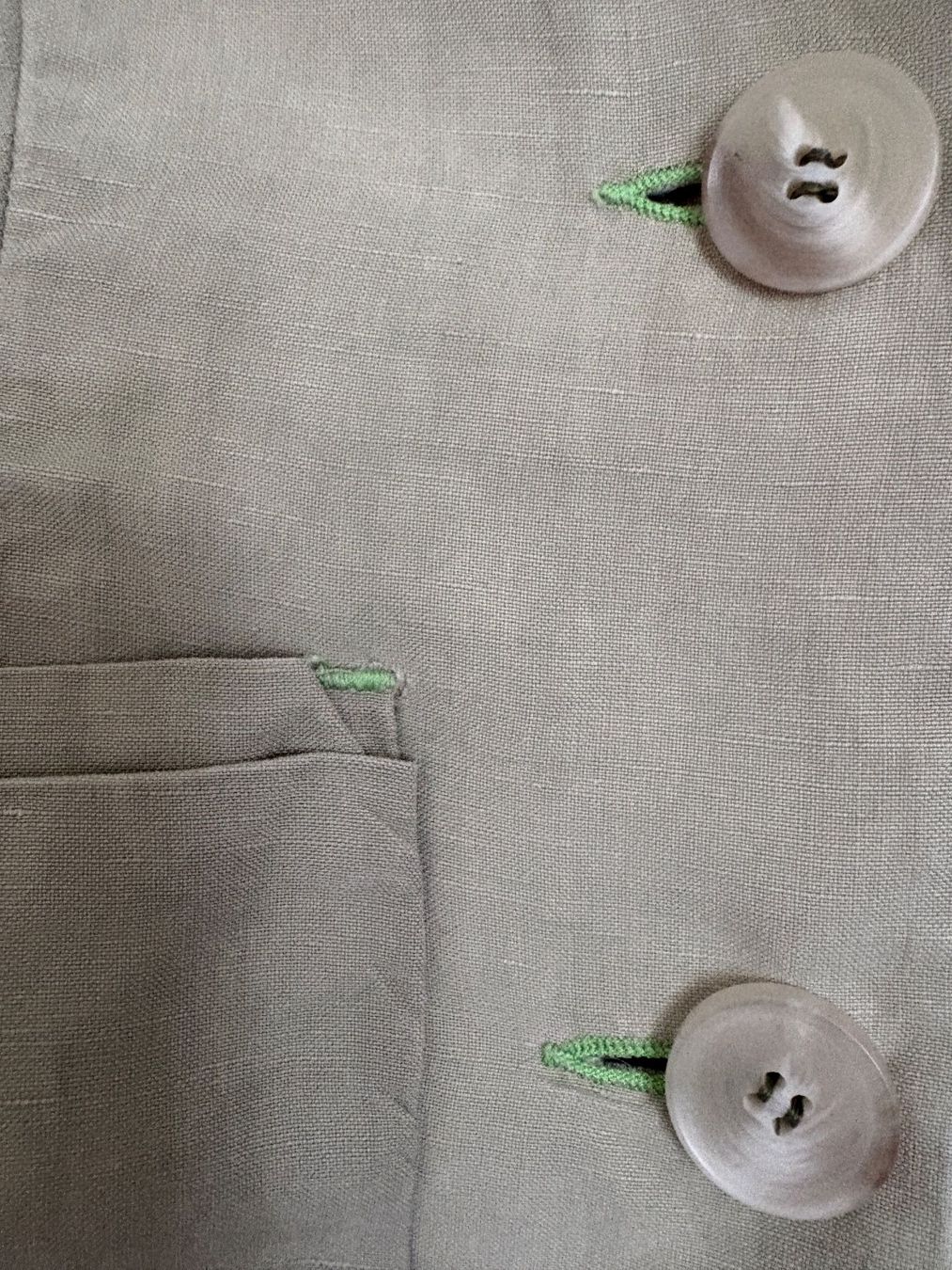 Jacken: Blazer Leinen Seide von Capasca Gr. 34 – Gebraucht aus Zürich von triangular 3