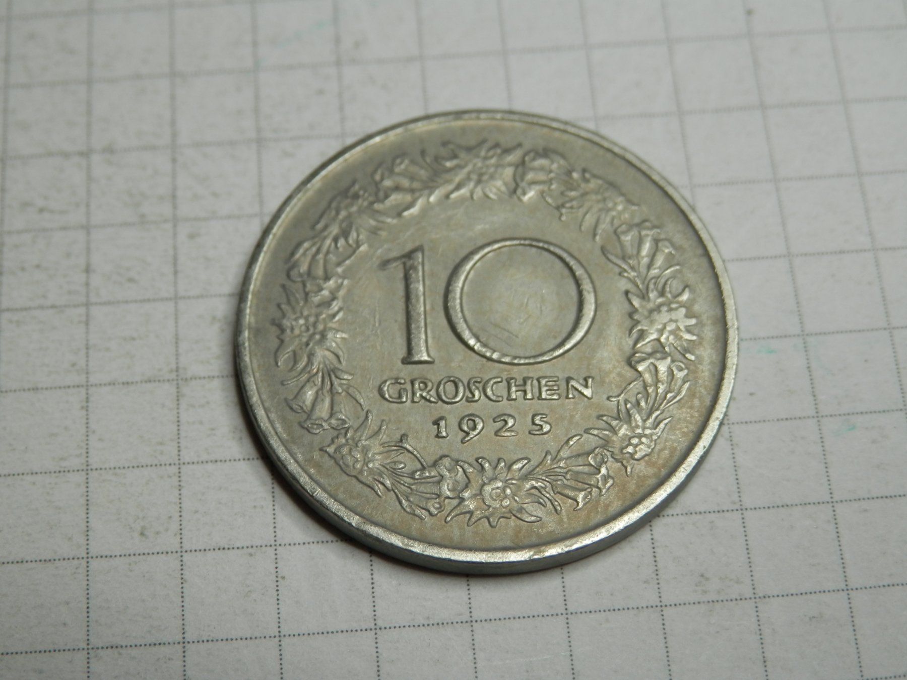Tutti le monete: Österreich  10 Groschen, 1925 – Usato da Weiach venduto da weiach81