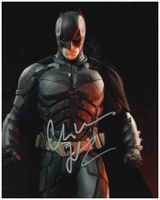 CHRISTIAN BALE - handsigniertes Grossfoto (20x25cm) mit COA