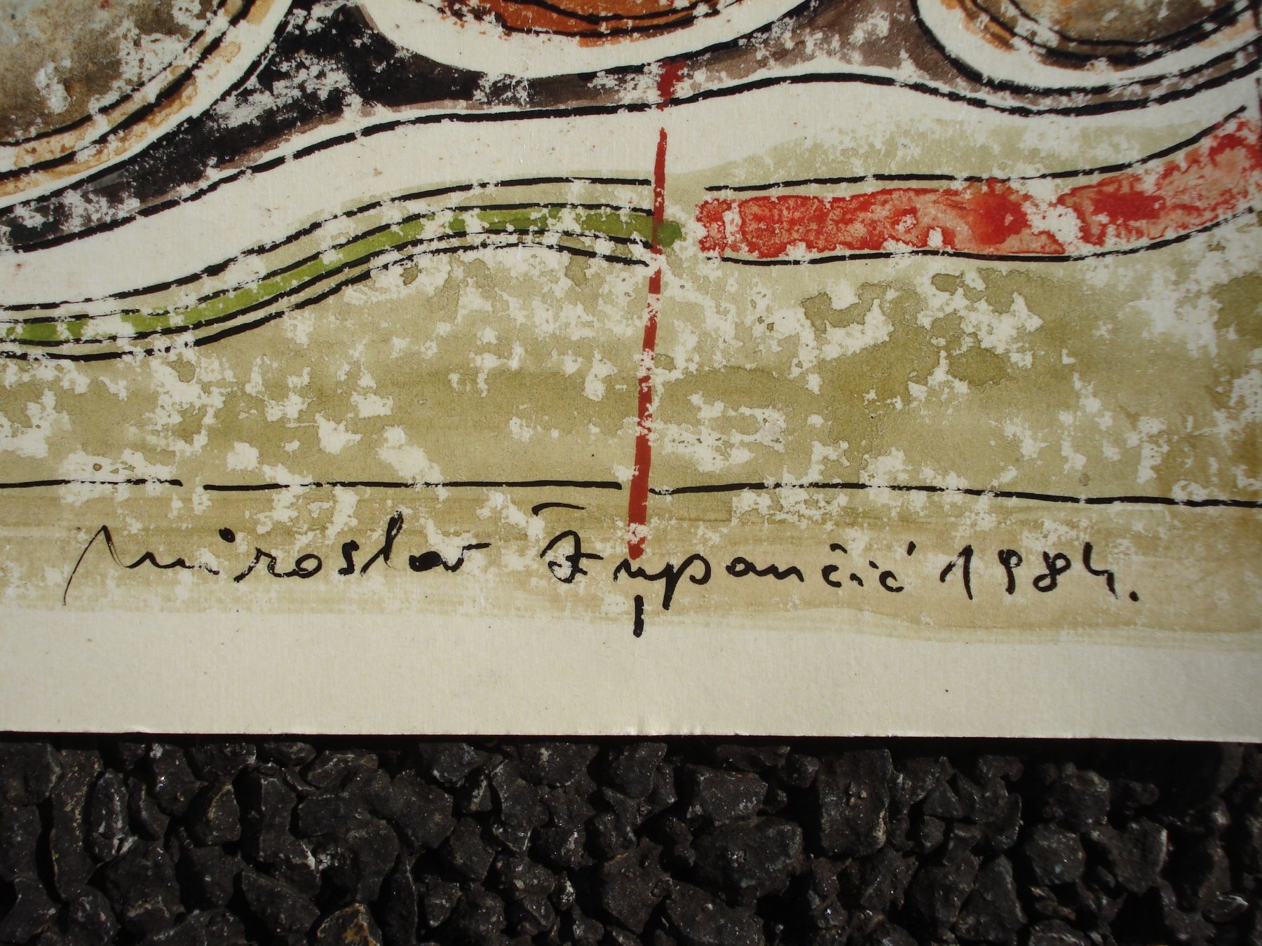 Gemälde: Miroslav Zupancic geb. 1949 – Gebraucht aus Basel von art.basel 4