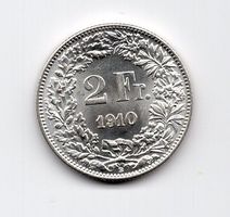 (2314) CH, 2 Franken 1910, top stgl