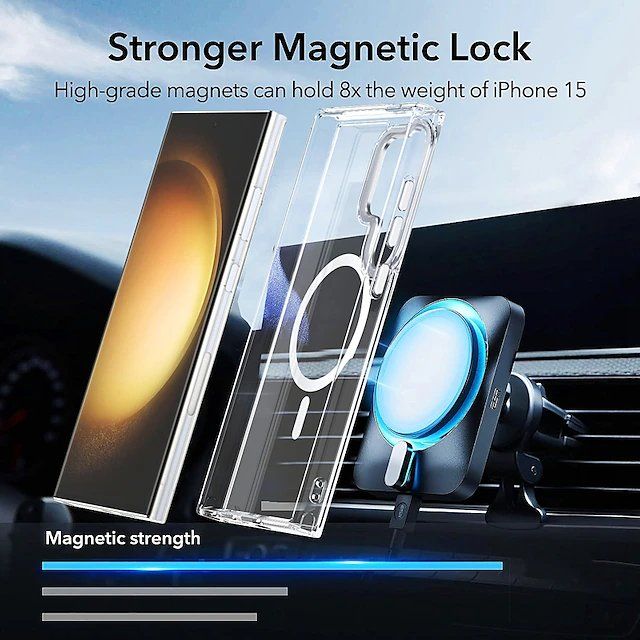 Samsung Cover & Protezioni schermo: iPhone DUO - coque transparent antichoc magsafe – Nuovo e nell'imballaggio originale da Morges venduto da DigiAC 4
