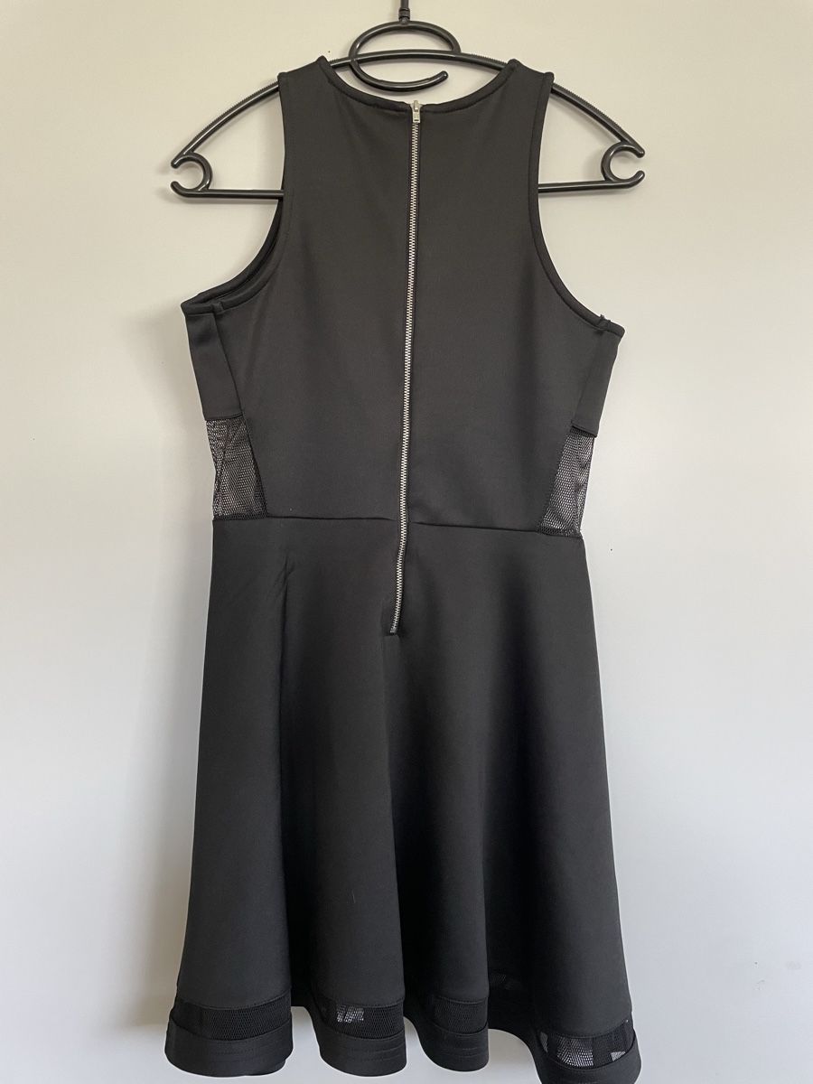 Vestiti & Gonne: Schwarzes Trägerkleid mit Mesh – Nuovo (secondo la descrizione) da Zürich venduto da fouca_s 4