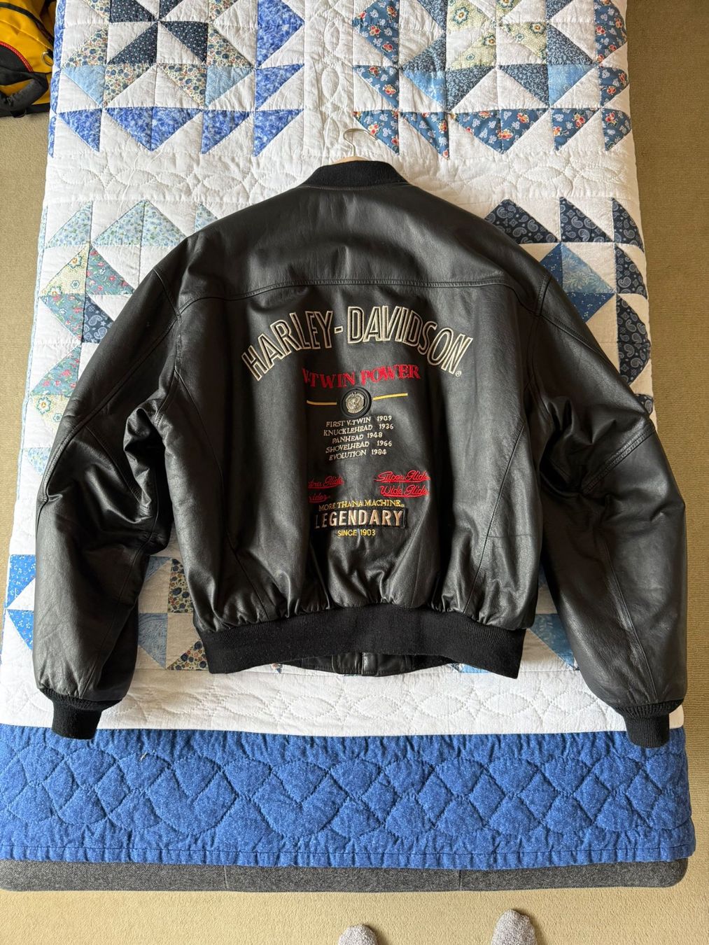 Harley-Davidson Giacche: Harley Davidson Lederjacke, Top Zustand, Grösse L – Nuovo (secondo la descrizione) da Zürich venduto da dagobertluck