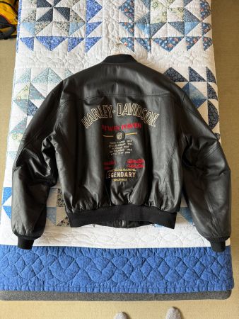 Harley Davidson Lederjacke, Top Zustand, Grösse L