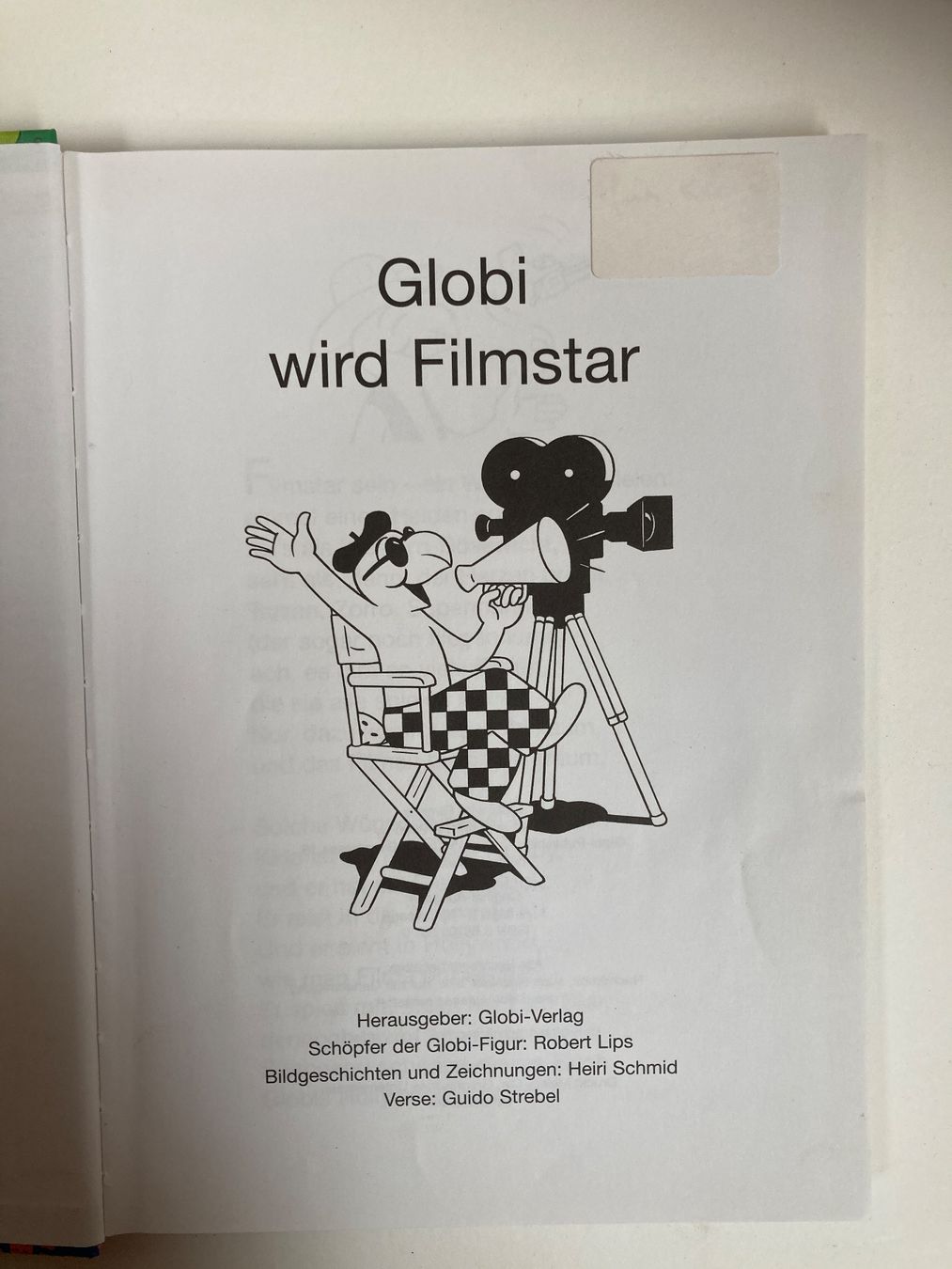 Fumetti: Globi wird Filmstar – Usato da zürich venduto da papalapa 1