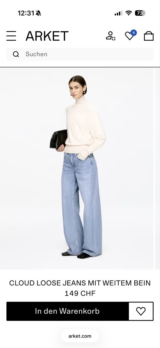 Arket Jeans: Arket Cloud Jeans (28) – Nuovo (secondo la descrizione) da Basel venduto da mar_fp5q 2