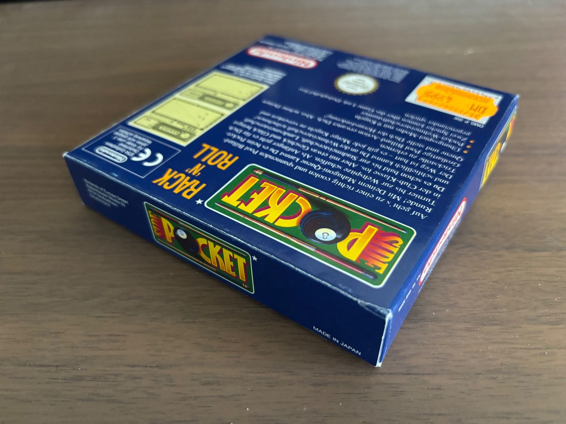 Nintendo Giochi: Side Pocket [Gameboy][CIB in Box] – Usato da Killwangen venduto da Ryusens 2
