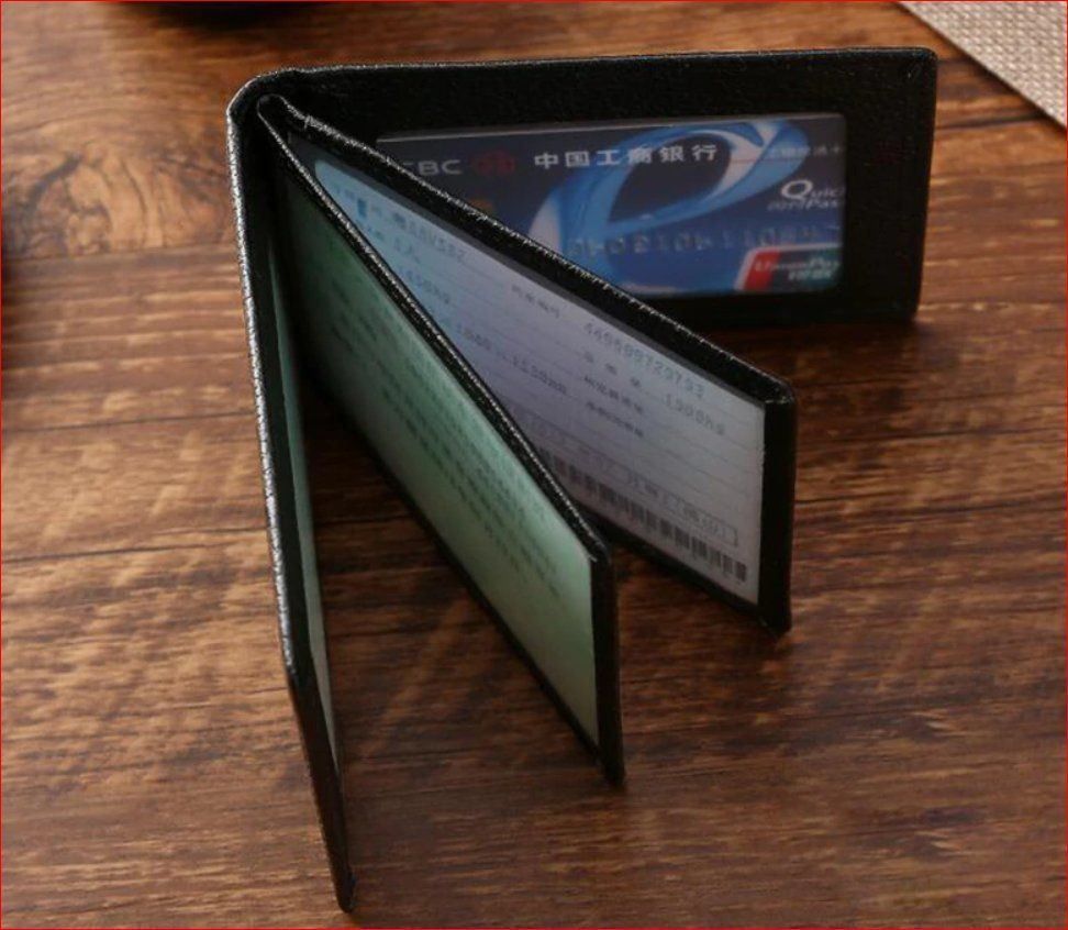 Altro in  Abbigliamento & Accessori: Karten Etui echt Leder, schwarz. Gratis Versand! – Nuovo e nell'imballaggio originale da Burgdorf venduto da XJ6 6