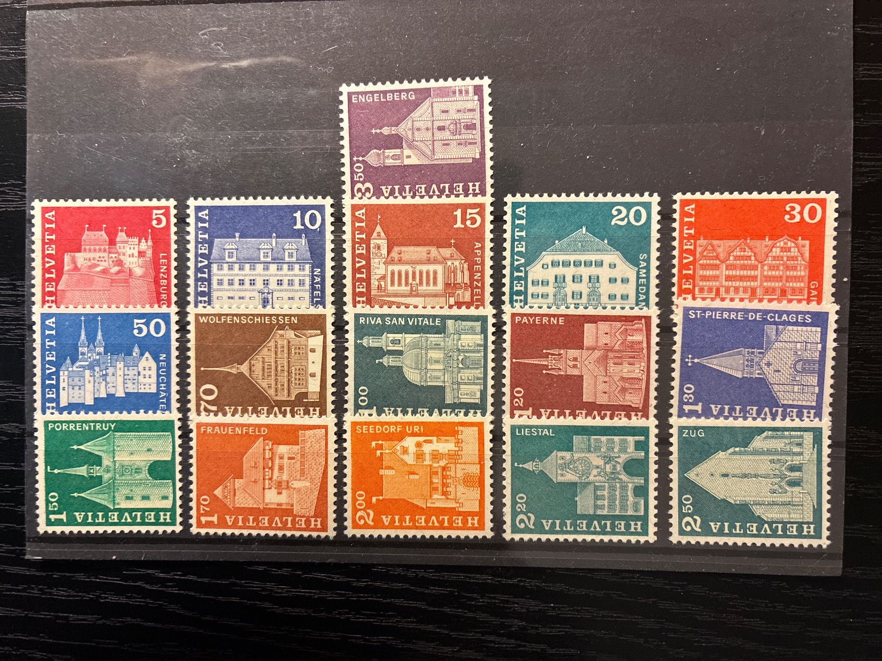 Tutti i francobolli: Briefmarken Satz 1964 1968 – Usato da schafisheim venduto da bru_bkb8