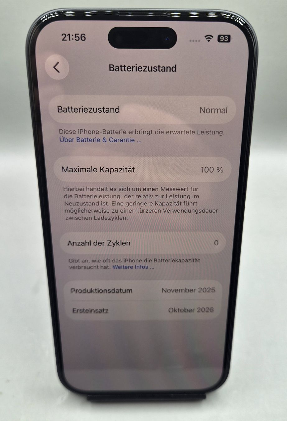 Apple Handys / Smartphones: Iphone15 128Gb Grau – Gebraucht aus Bäretswil von Apipo42 4