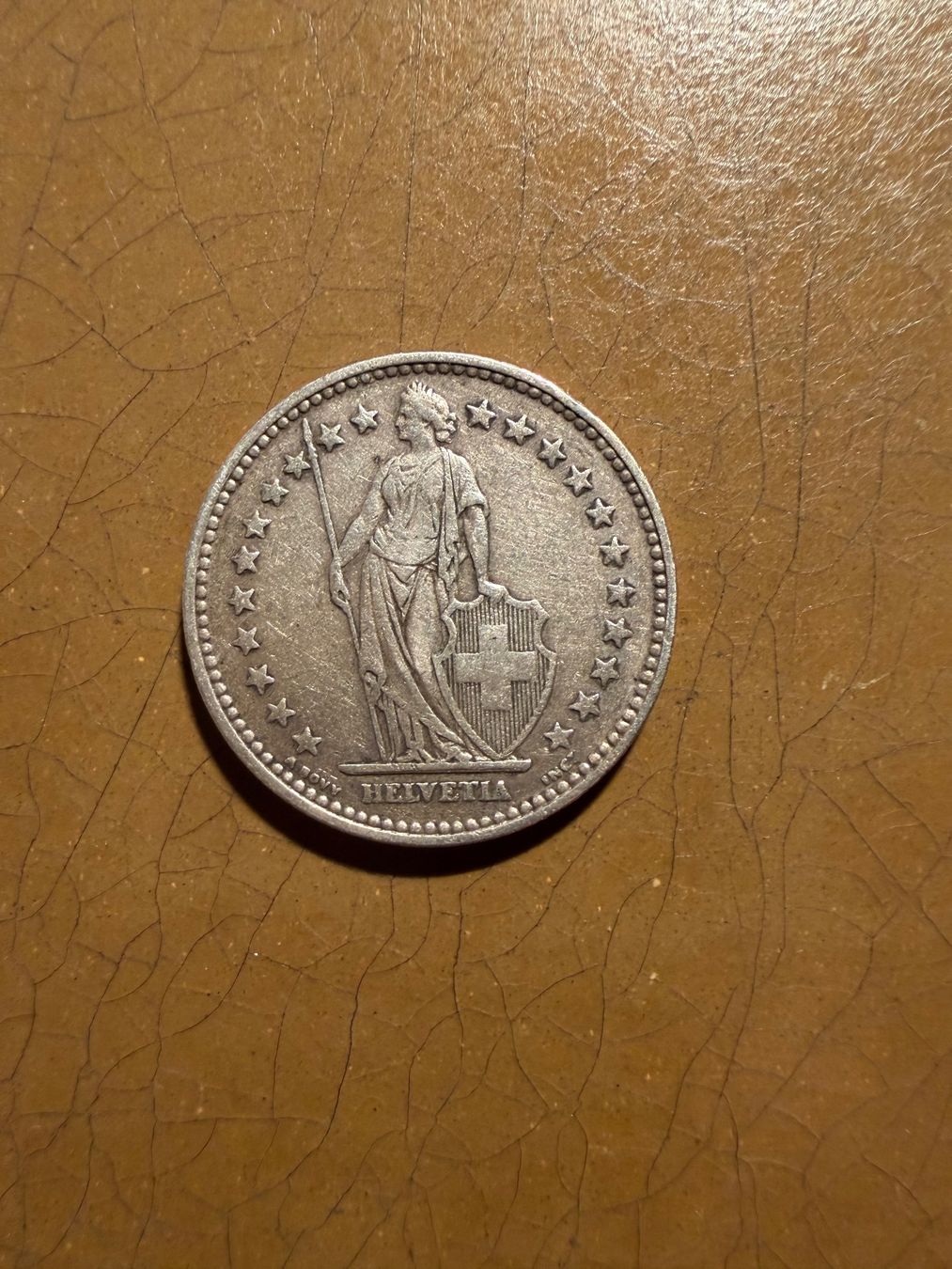 Tutti le monete: Fr. 2.- Silbermünze, 1928 – Usato da Wettswil venduto da AmlaB 1