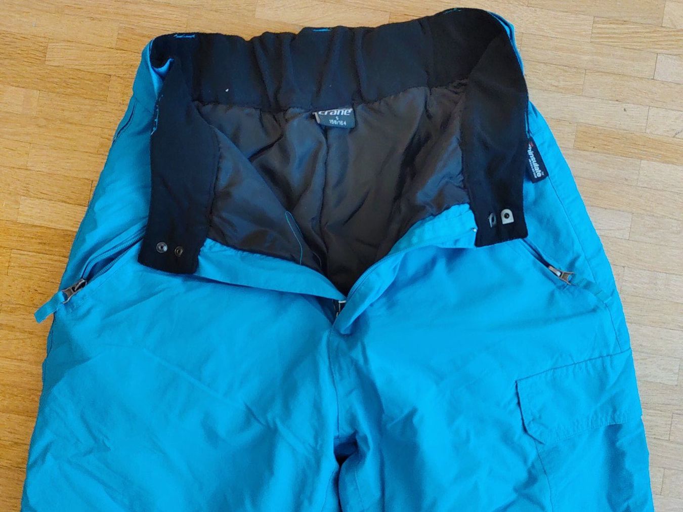 Hosen: Ski-Snowboardhose blau Gr.152 – Gebraucht aus Strengelbach von Phorensic_30 4