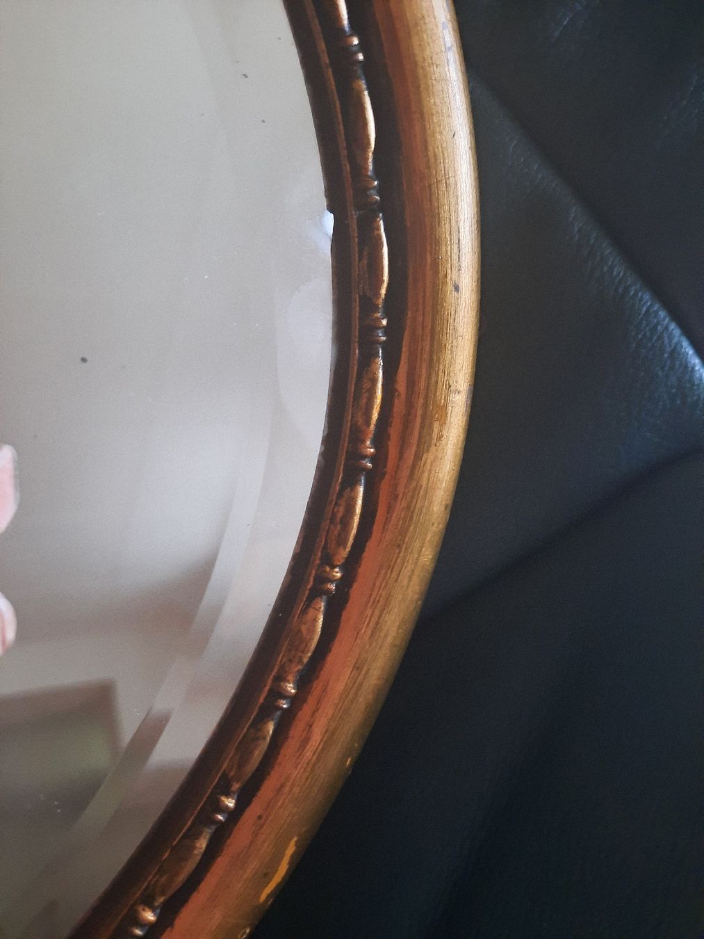 Specchi: Ancien MIROIR OVALE, BISAUTÉ – Usato da Le Locle venduto da marylise01 4