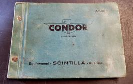 CONDOR A 580-1 Ersatzteilbuch.