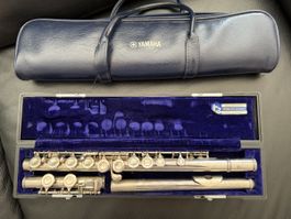 Querflöte Yamaha YFL 32 Mit Sterling Silber Punze Flöte