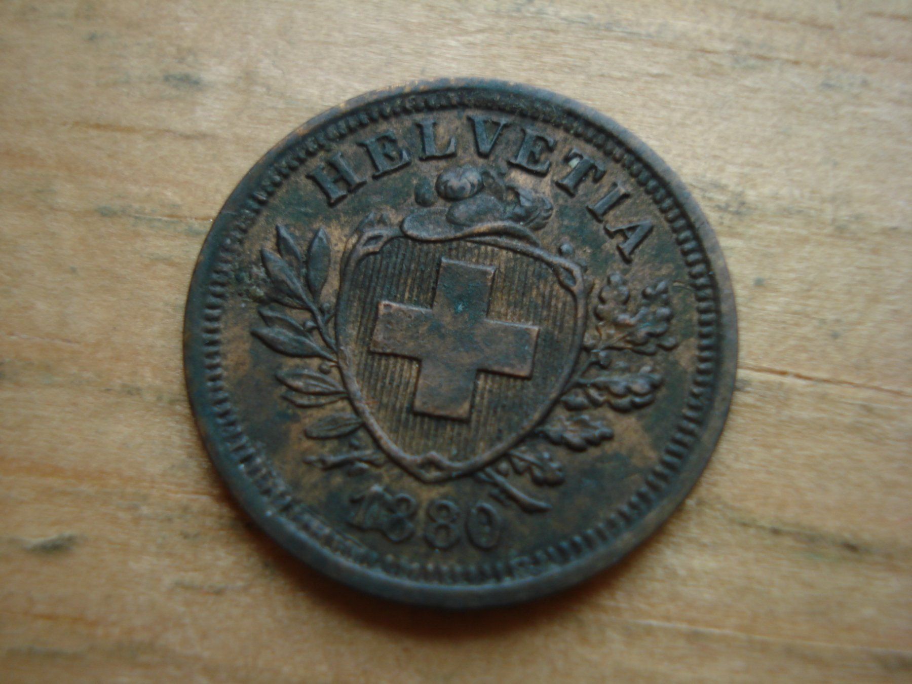 Tutti le monete: (W5) 1 Rappen 1880 – Usato da Erlach venduto da Net-Coins