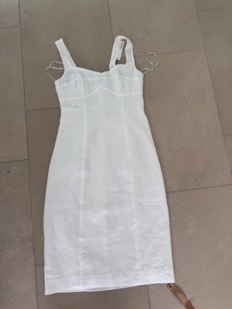 Weisses Leinenkleid von Reformation Gr. US2 ungetragen