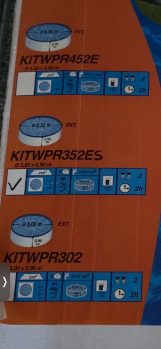 Piscine: Stahlwandpool 3,55 Meter Durchmesser – Nuovo e nell'imballaggio originale da Boll venduto da hue_q7mk 1