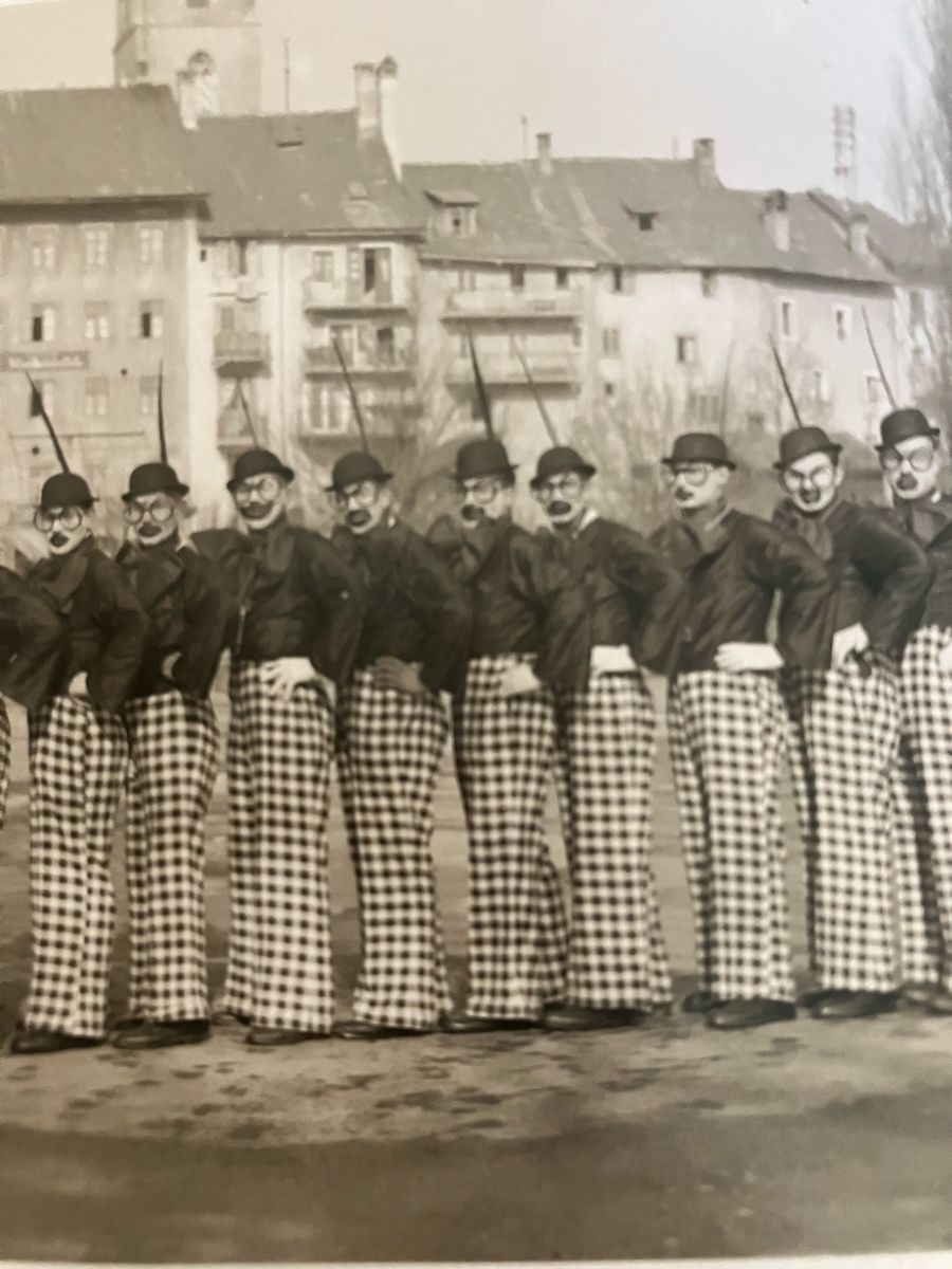 Ansichtskarten: Zwei Alte Ansichtskarten Clown-Gruppe Olten – Gebraucht aus Bauma von Baumer71 2