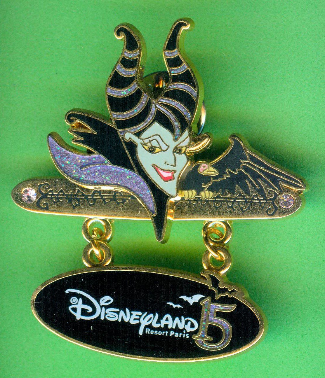 Disney Placchette & Badge: Disney   MALEFICENT   Lim.101/900 – Usato da Winterthur venduto da Sammleroase