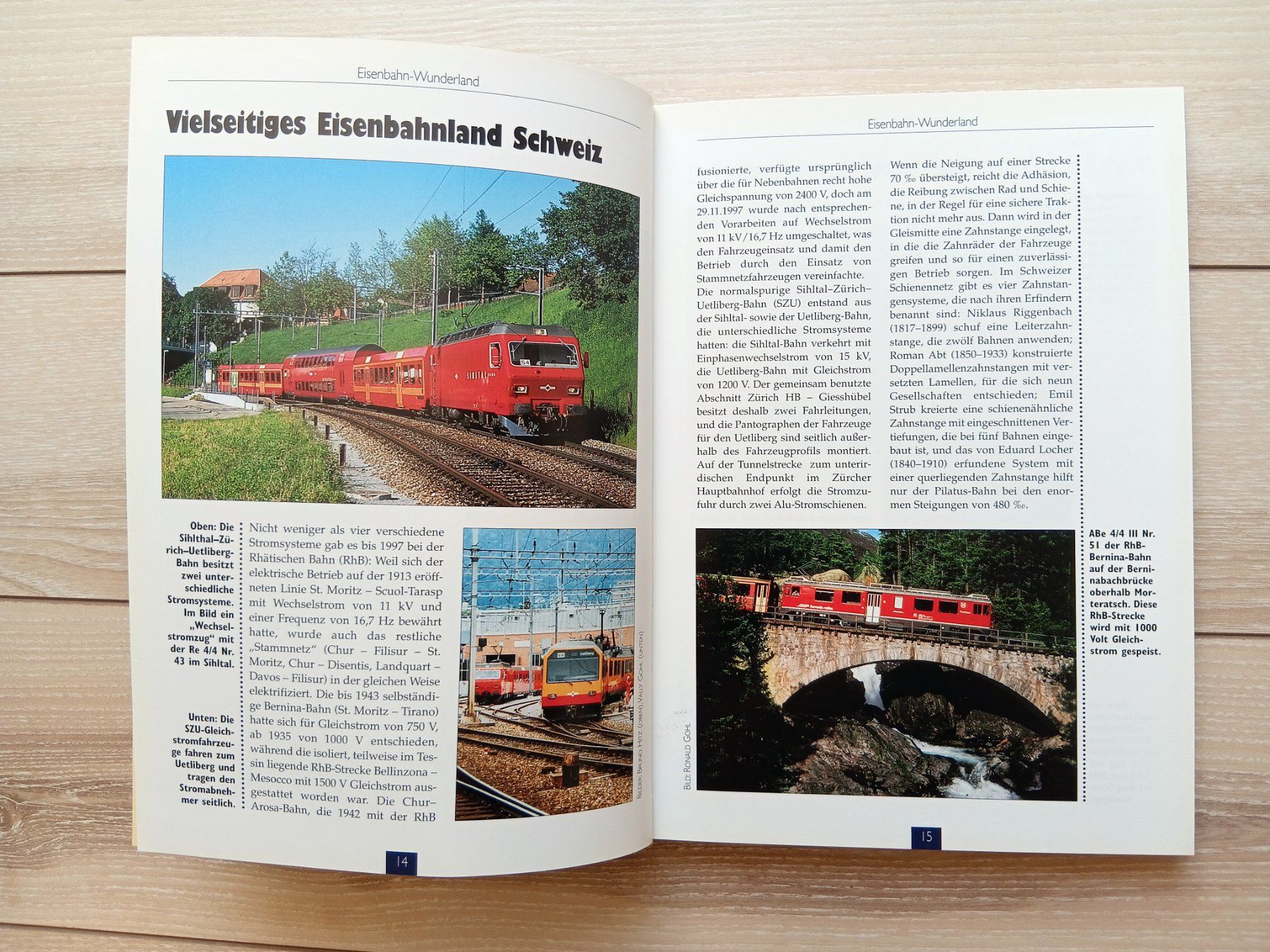 Livres: Eisenbahn Wunderland  Schweiz – D'occasion à Birrwil par dirtyoldtown 2