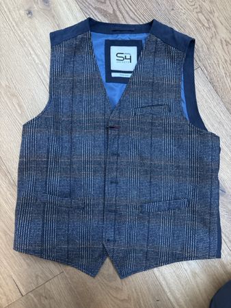S4 Jackets Weste Gr.50 aus Italienischer Wolle 🧥Neu!