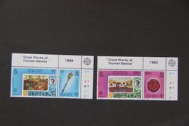 Jersey 1983 - Europa-Cept - Great works of Human Genius**